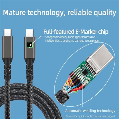 Aufu Kabel Data Usb Type C To Type C Fast Charging 6a 66w 2m Kd66 Black