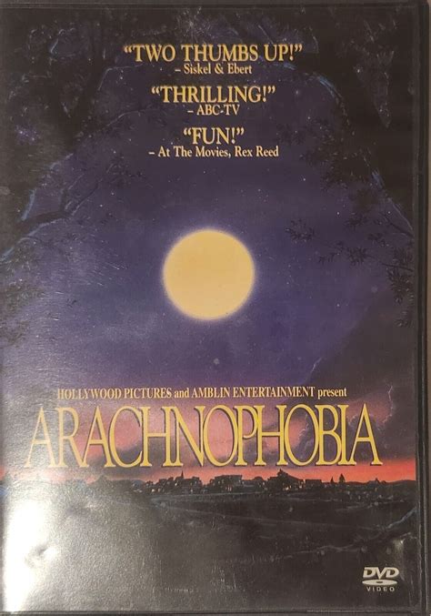 アラクノフォビア DVD1990 717951002129 eBay