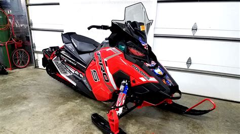 Polaris Switchback Pro S Dennis Kirk Sled Build