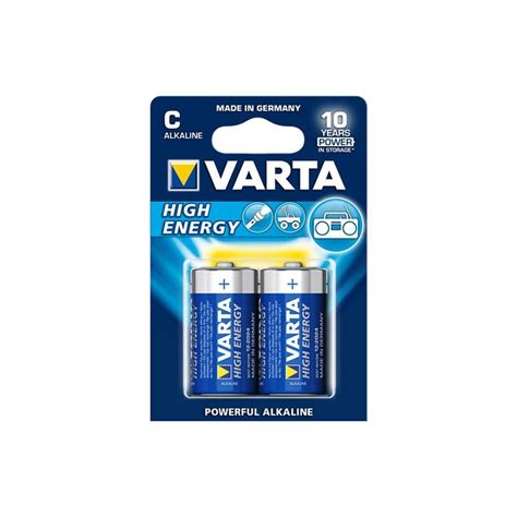 Varta Piles Alcalines Type C V Lot De X Piles Pour M Gaphone