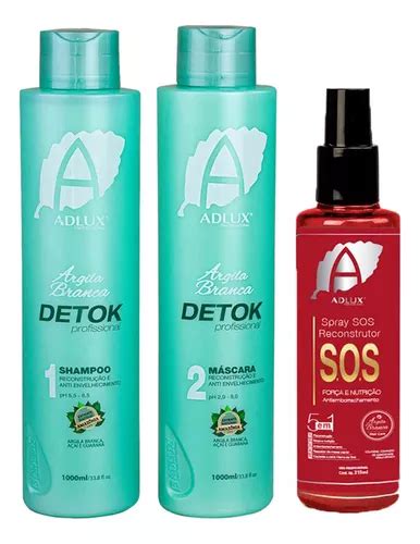 Kit Adlux Redutor De Volume Detok Sos Therapy Parcelamento Sem Juros