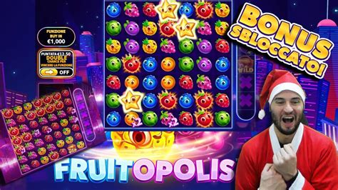 FRUITOPOLIS A BET MAX SLOT ONLINE ITA YouTube