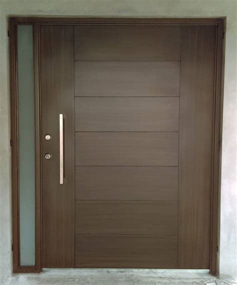 Puerta Principal Imitaci N Madera Homify