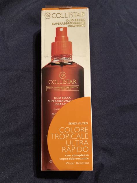 Collistar Supertanning Moisturizing Dry Oil Ultra Rapid Tropical Colour