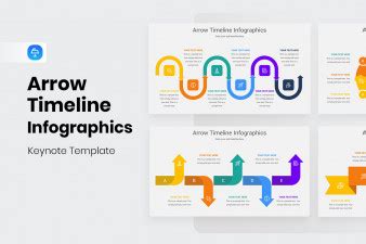 Arrow Timeline Keynote Template Nulivo Market