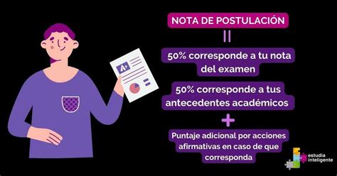 Nota De Postulaci N Transformar Estudia Inteligente