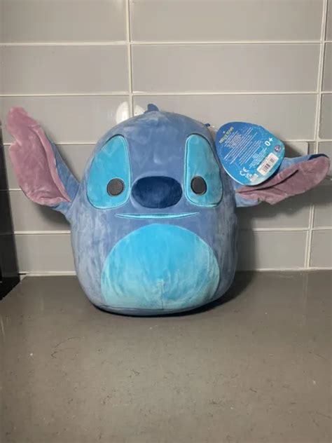 Htf Disney 2020 Kellytoy Disney Stitch Squishmallow 10 Plush Nwt £22