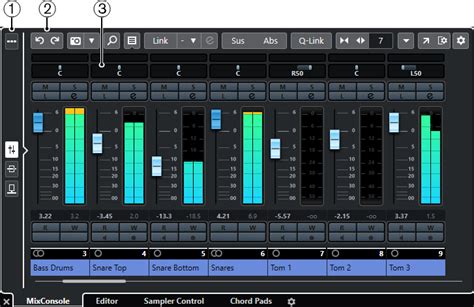 Mixconsole In Lower Zone