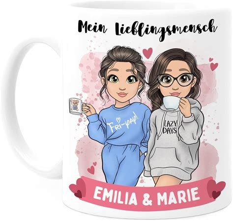 Tassenliebling Tasse Beste Freundinnen Personalisiert Mit Spruch