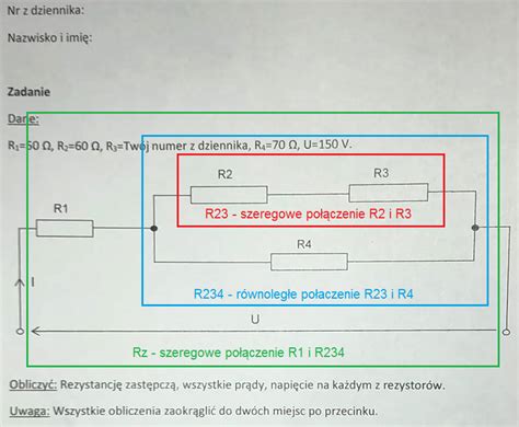 Jak obliczyć rezystancję zastępczą Prośba o wyjaśnienie kroków