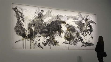 Like Music On Canvas Chinese Choreographer Shen Weis Paintings On