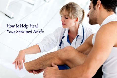 How To Help Heal Your Sprained Ankle