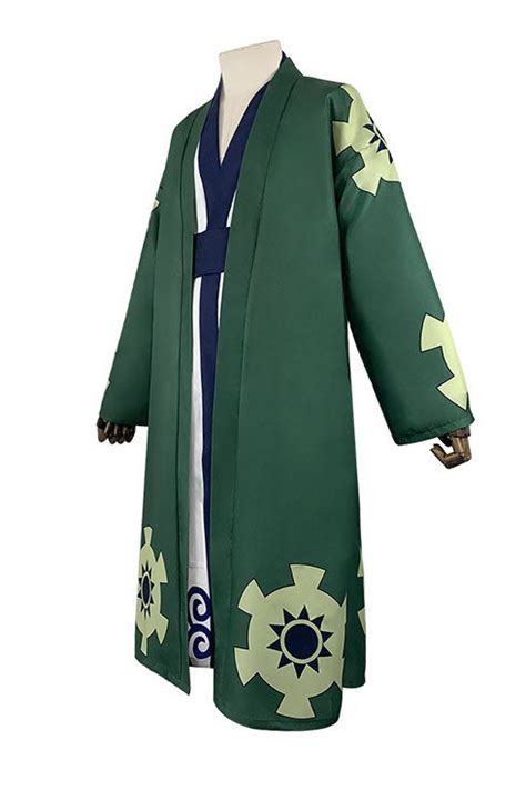 One Piece Wano Country Roronoa Zoro Bathrobe Set Costume – NalaGila