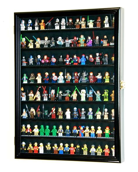 Large 110 Lego Men Legos Mini Figures Minifigures Display Case