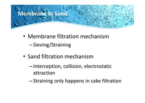 Membrane technology