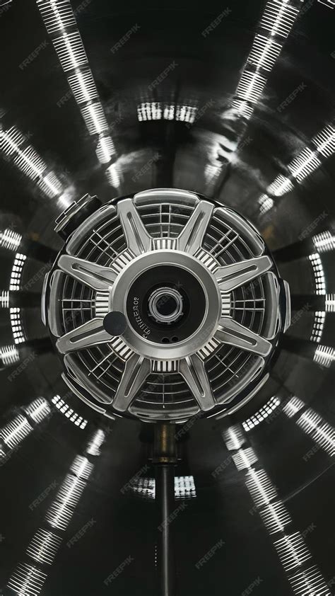 Open Industrial Electric Motor Isolated On White Rotor And Stator On A