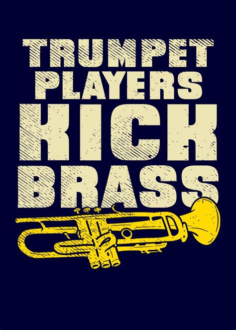 Trumpet Player Poster Picture Metal Print Paint By Shiva121 Displate