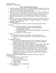 GOVT 2305 Exam 1 Review Docx Odessa College Instructor J