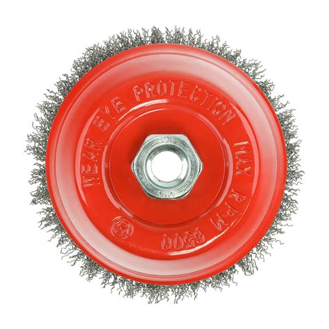 Timco Angle Grinder Cup Brush Crimped Steel Wire