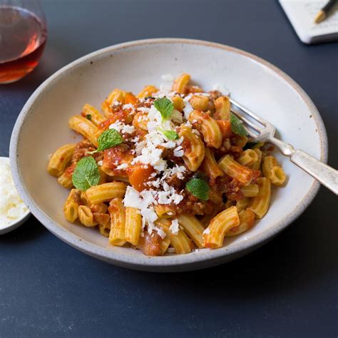 Spicy Pork Ragu And Rigatoni Pasta If You Re Looking For A Comforting Dish Then You Ve Clicked On