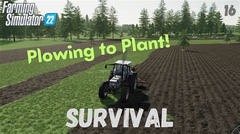 Plowing The Rest Of The New Grass And Getting It Planted NML Survival