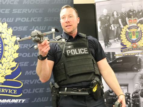 Moose Jaw Police Service Showcases Unmanned Aerial Vehicles