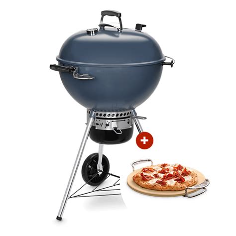 Pack Barbecue Weber Master Touch Gbs C 5750 ø 57 Cm Bleu Pierre à