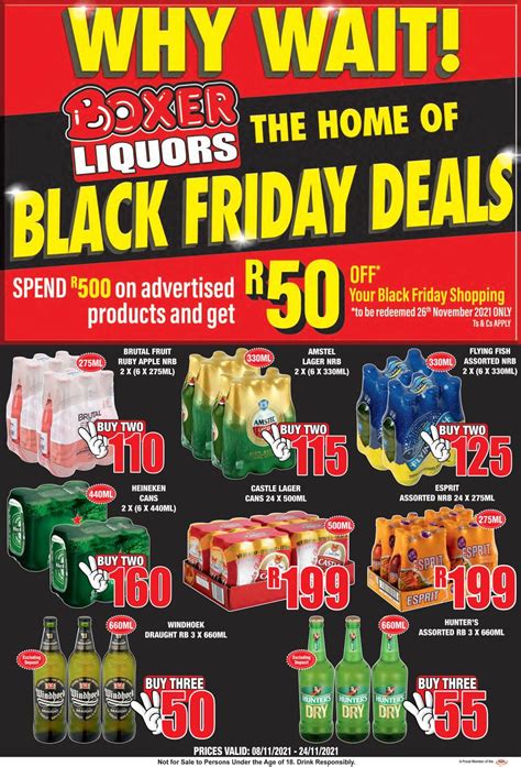 Boxer Super Store Kwazulu Natal Black Friday Liquor Deals