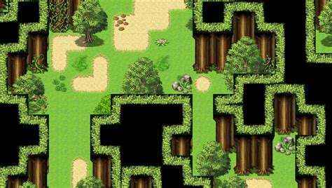 RPG Maker Forest Map