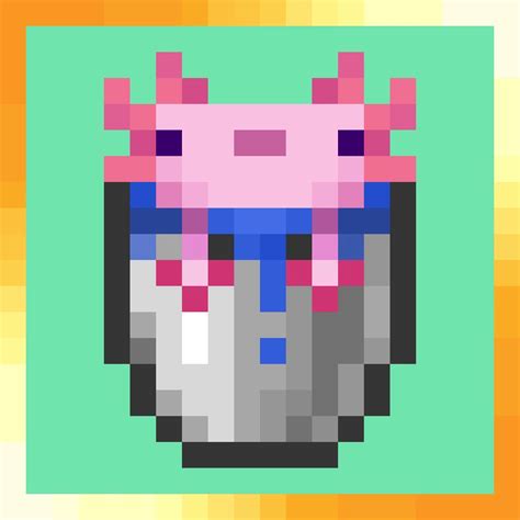 Animated Axolotl Bucket 1 17 X Minecraft Texture Pack