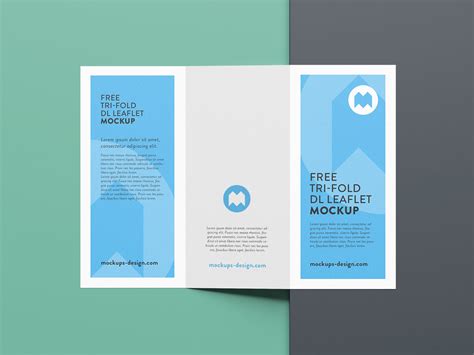 Free Premium Tri-Fold Brochure Mockup PSD Set - Good Mockups