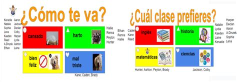 Clase preferida - 1st hour Diagram | Quizlet