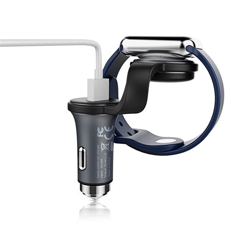 Oittm 2 In 1 Apple Watch Car Charger Charges Both Watch And Iphone