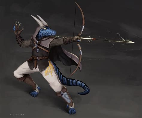 Blue Dragonborn Dandd