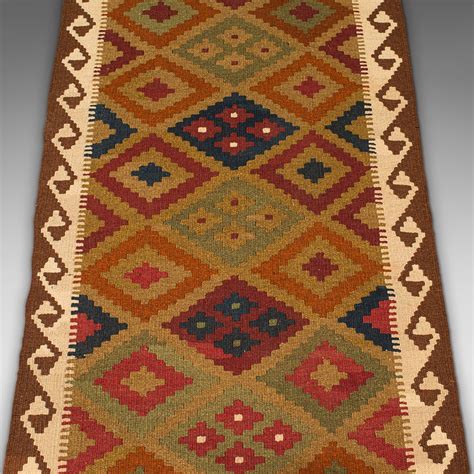 Antiques Atlas Long Vintage Maimana Kilim Runner Caucasian