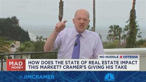 Jim Cramer breaks down how real estate is impacting the stock market