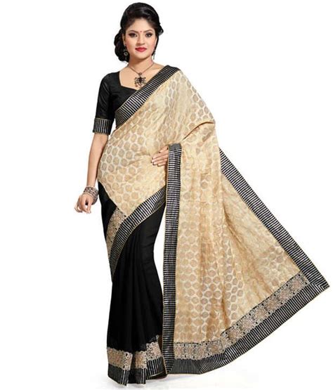 Saree Swarg Multicoloured Chiffon Saree Buy Saree Swarg Multicoloured