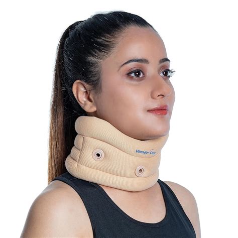 Buy Wonder Care Cervical Collar For Neck Pain Soft Neck Support Brace