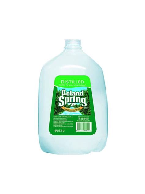 Poland Spring 1 Gallon Distilled Water 6 Pack Case Guggin Foods