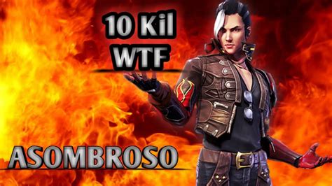 La Mejor Partida De Free Fire Videos Random 10 Kills YouTube