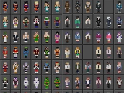 Anime & Manga Skin Pack Skins Minecraft Bedrock