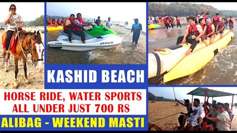 Kashid Beach Best Beach In Alibag काशिद बीच All Activities Under