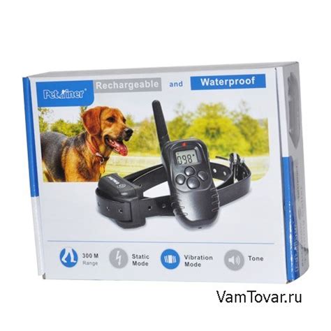 Petainer PET998DB водонепроницаемый дрессировочный ошейник PET998DB ...