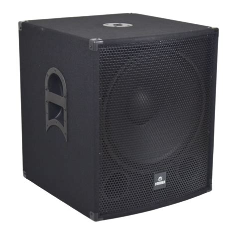 Subwoofer Bajo Bocina De Pulgadas Alta Potencia Pasi