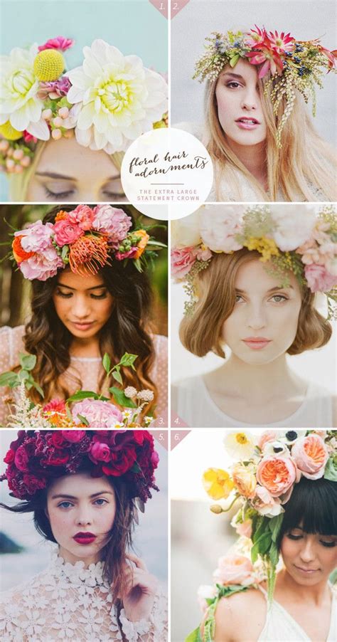 46 Romantic Wedding Hairstyles With Flower Crown Diy Tutorials Flower Crown Hairstyle