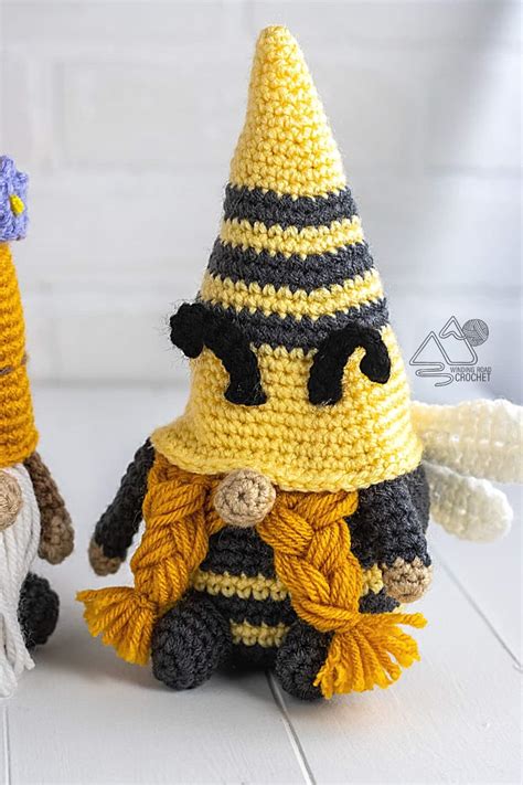 Crochet Bumblebee Gnome Free Crochet Pattern Winding Road Crochet