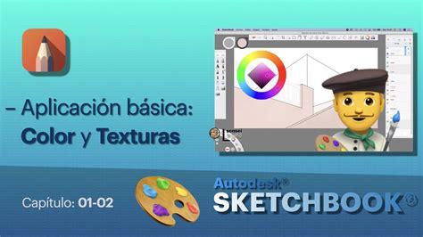 SKETCHBOOK 01 02 Aplicación básica Color y Textura YouTube