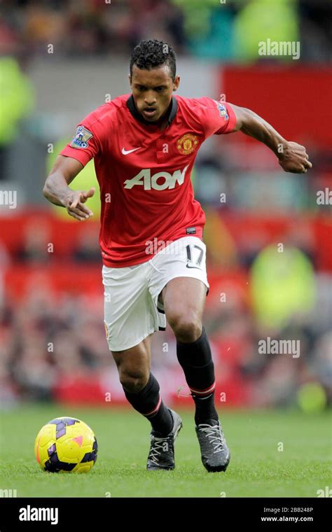 Luis Nani Manchester United Stock Photo Alamy