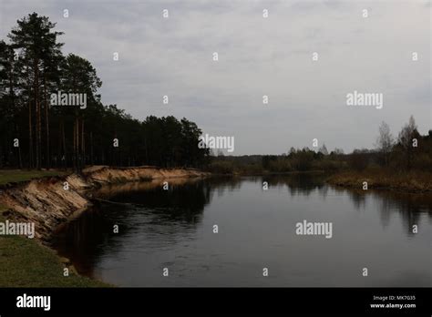 steep lake bank high resolution stock photography  images alamy