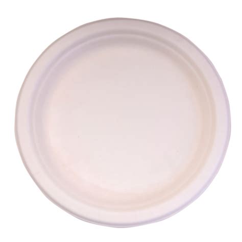 Bagasse Disposable Plate Inch Round Greenvale At Pack In Mumbai